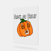 Pumpkin grappig stoute cadeau prank Halloween Acryl Bord (Hoek)