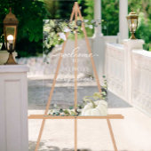 Pumpkin Greenery Fall Baby Shower Welcome Sign Acryl Bord