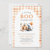 Pumpkin Halloween Baby shower Uitnodiging (Voorkant)