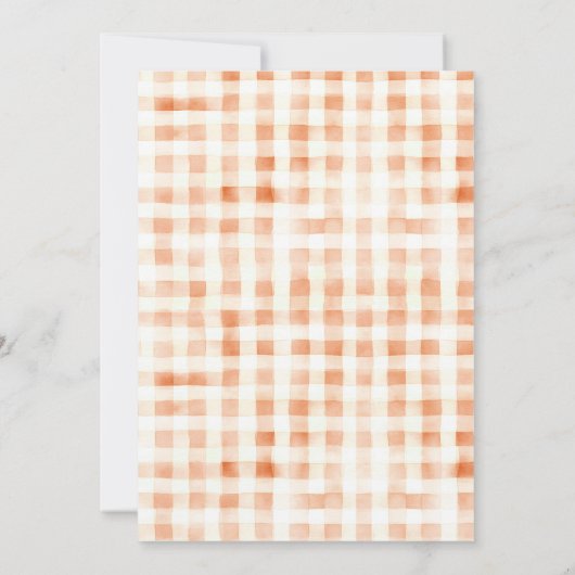 Pumpkin Halloween Baby shower Uitnodiging (Achterkant)