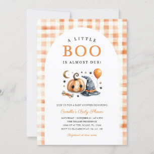 Pumpkin Halloween Baby shower Uitnodiging