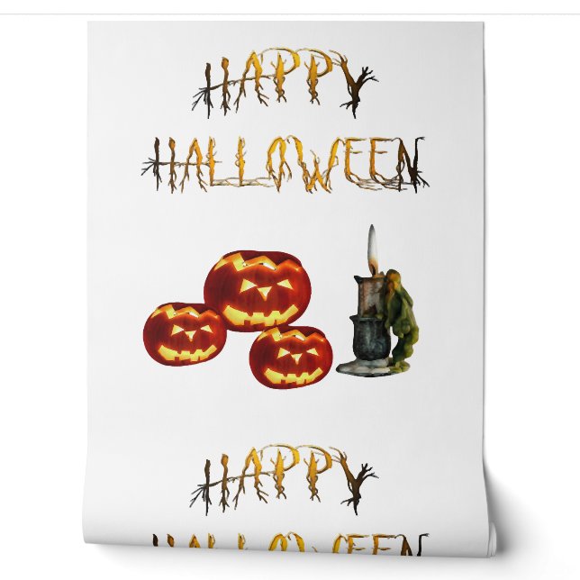 Pumpkin Halloween Behang (Afrollen)