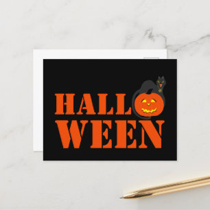 Pumpkin Halloween Briefkaart