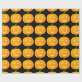 Pumpkin Halloween Cadeaupapier (Vlak)