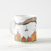Pumpkin Halloween Koffiemok (Voorkant links)