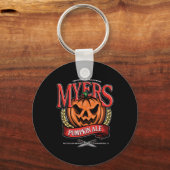 Pumpkin Halloween Sleutelhanger (Voorkant)