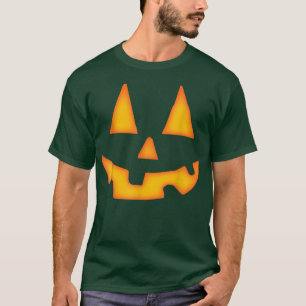 Pumpkin Halloween voor mannen Jack O Lantern F T-shirt