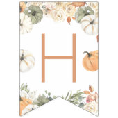 Pumpkin Happy Birthday Banner (Tweede vlag)