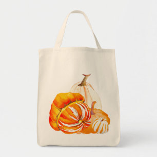Pumpkin Harvest op een Canvas tas (7-IV)