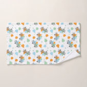 Pumpkin Harvest Pattern personaliseren Bad Handdoek (Handdoek)