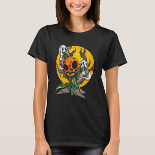 Pumpkin Head Ghost Boy Dit jaar is de woordvoerder T-shirt