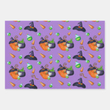 Pumpkin heks pet snoep Design Perfect Halloween