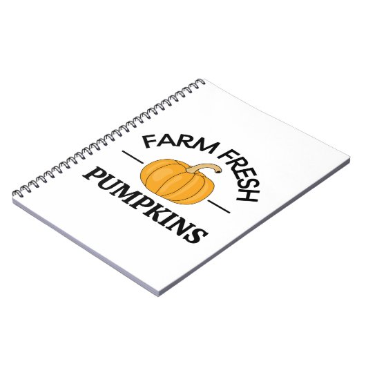 Pumpkin Herfst Autumn Notitieboek (Linkerzijde)