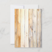 Pumpkin Herfst Baby shower Dank u Bedankkaart (Achterkant)