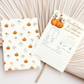 Pumpkin Herfst Baby voorspellingen advies spel Kaa Kaart
