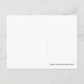 Pumpkin-Herfst Harvest-Seed Packet Briefkaart (Achterkant)