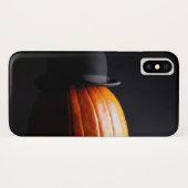 Pumpkin in een Bowler-Pet Case-Mate iPhone Case (Achterkant (horizontaal))
