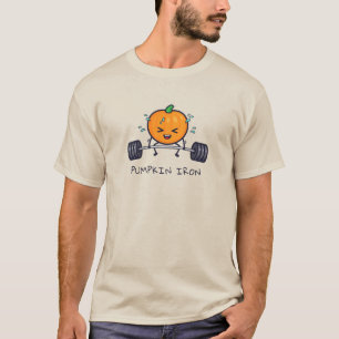 Pumpkin Iron Pun T-shirt