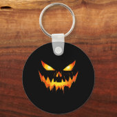 Pumpkin Jack O Lantern Face Halloween Mannen Boys  Sleutelhanger (Voorkant)