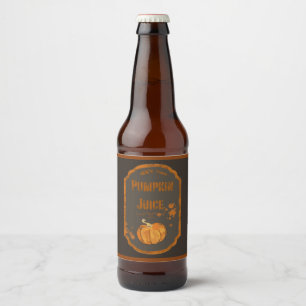 Pumpkin Juice Beer Labels Bier Etiket