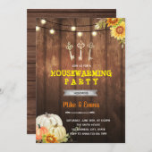 Pumpkin-kamerpartij Kaart (Voorkant / Achterkant)