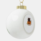 Pumpkin Kat Parade Essential T-shirt Keramische Bal Ornament (Links)