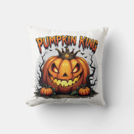 Pumpkin King - De heerser van Halloween Fun Kussen