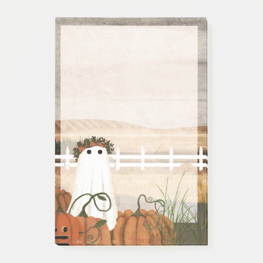 Pumpkin King-Notitieblok Post-it® Notes (Voorkant)