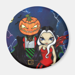 "Pumpkin King's Night Out" Magnet Magneet