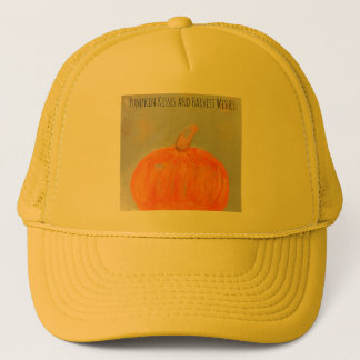 Pumpkin Kisses & Harvest Wishes Trucker Hat Pet
