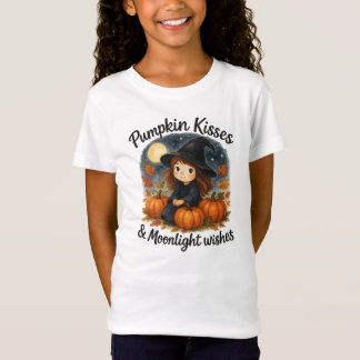 Pumpkin Kisses & Moonlight Wishes T-shirt