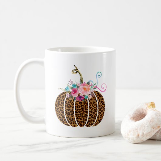Pumpkin Koffiemok (Met donut)