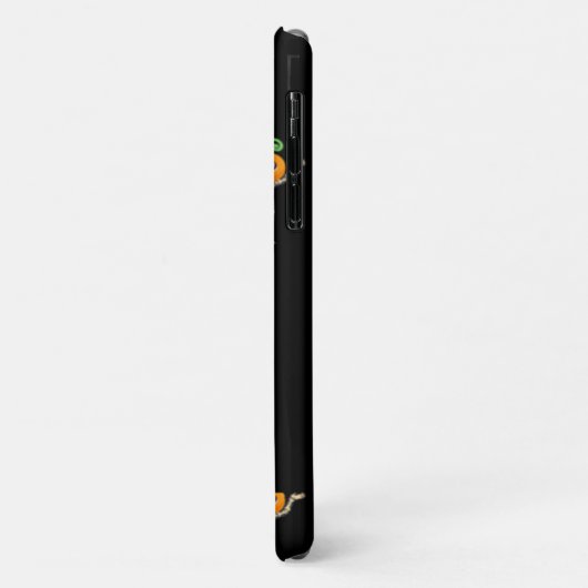 Pumpkin-kop op het skelet Case-Mate iPhone case (Achterkant/links)