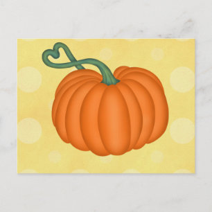 Pumpkin Love Briefkaart