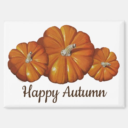 Pumpkin Magnet Magneet (Voorkant)