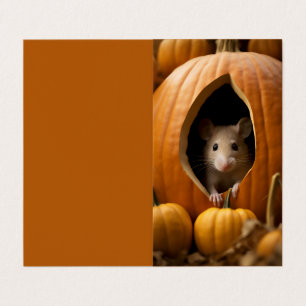 Pumpkin Mouse Kaart