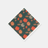 Pumpkin naadloos ontwerp servet (Hoek)