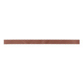 Pumpkin, Navy Blue Large Chevron ZigZag Pattern Lint (Voorkant)