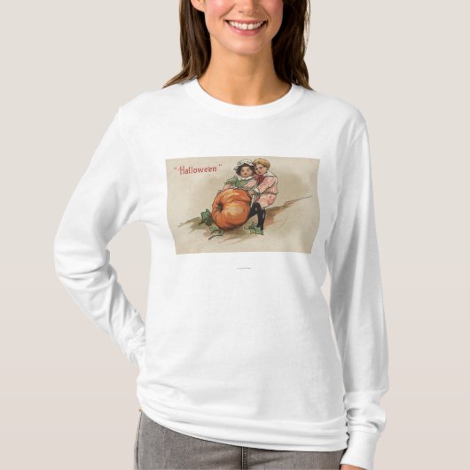 Pumpkin omhoog Hillside T-shirt (Voorkant)