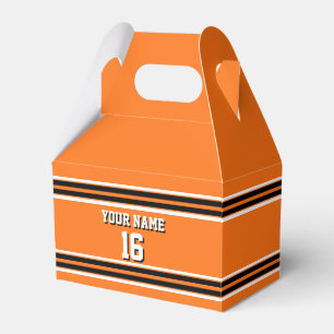 Pumpkin Oranje Blk Team Jersey Bedankdoosjes