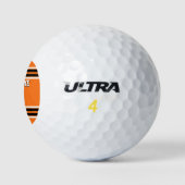 Pumpkin Oranje Blk Team Jersey Golfballen (Logo)