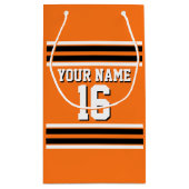 Pumpkin Oranje Blk Team Jersey Klein Cadeauzakje (Achterkant)