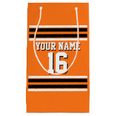 Pumpkin Oranje Blk Team Jersey Klein Cadeauzakje (Voorkant)