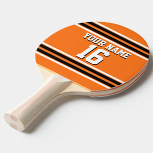 Pumpkin Oranje Blk Team Jersey Tafeltennisbatje