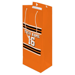 Pumpkin Oranje Blk Team Jersey Wijn Cadeautas