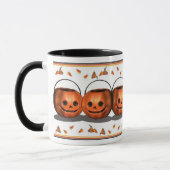 Pumpkin Pail Patch Halloween Mok (Links)