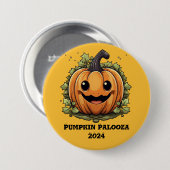 Pumpkin Palooza Party Ronde Button 7,6 Cm (Voorkant /achterkant)