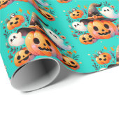 Pumpkin Pals Halloween inpakpapier (Rol Hoek)