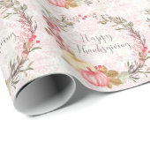 Pumpkin Paradise Thanksgiving  Cadeaupapier (Rol Hoek)