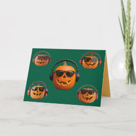 Pumpkin Party Invitation Kaart